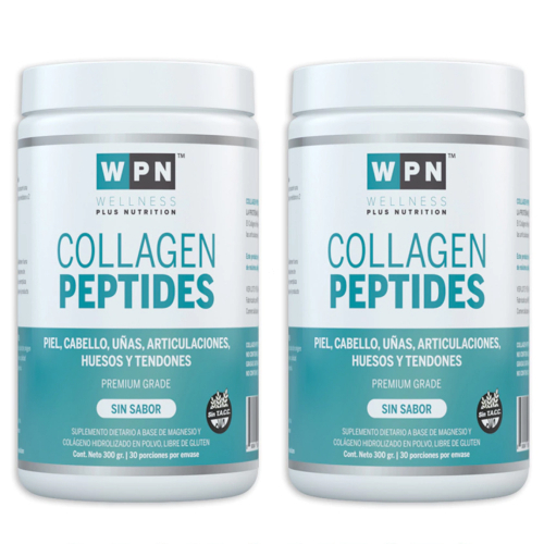 Pack 2 Wpn Collagen Peptides En Polvo Sin Sabor