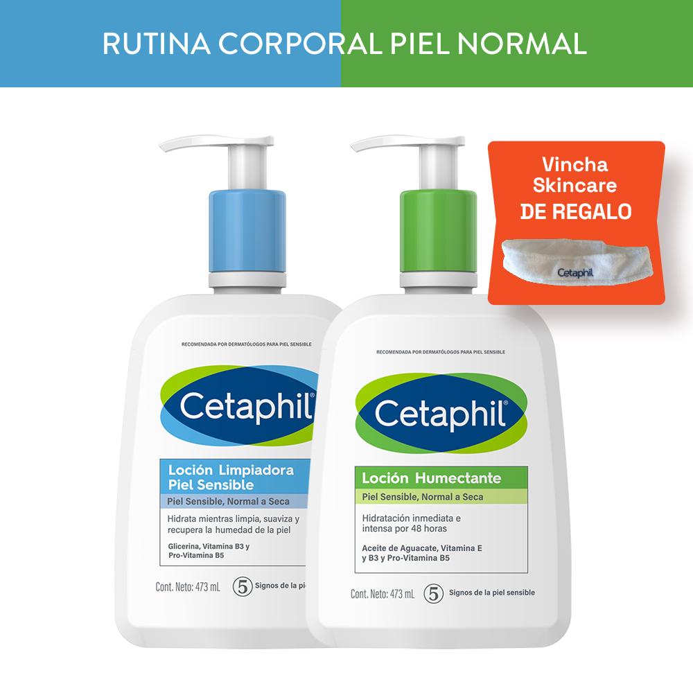 Cetaphil Rutina Corporal Piel Normal
