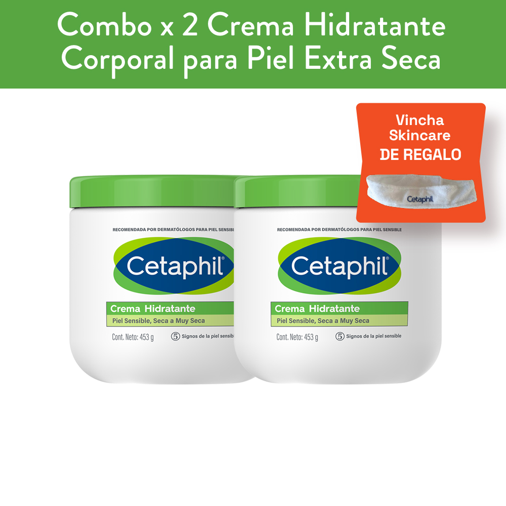 Pack 2 Cetaphil Crema Hidratante Corporal