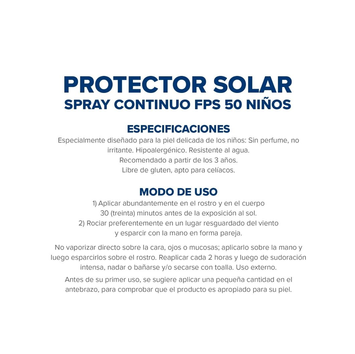 Pack 6 Dermaglós Protector Solar Fps50 Niños Spray