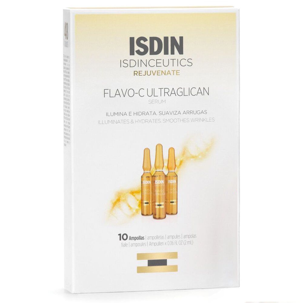 Isdinceutics Flavo-c Ultraglican De Dí­a 10 Ampollas