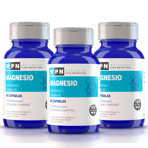 Pack 3 Wpn Magnesio Suplemento Nutricional