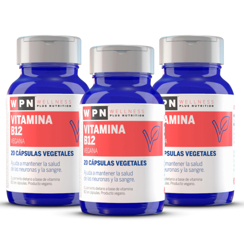 Pack 3 Wpn Vitamina B12 Vegana X 20 Cápsulas