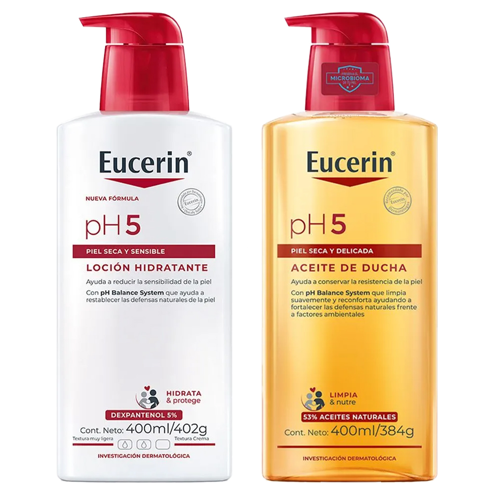 Rutina Eucerin Ph5 Hidratación Completa Corporal