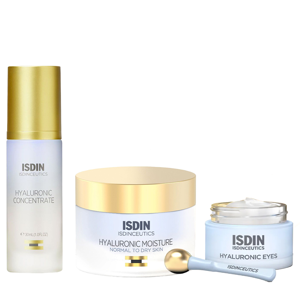Combo Isdin Hyaluronic Hidratación Facial Completa