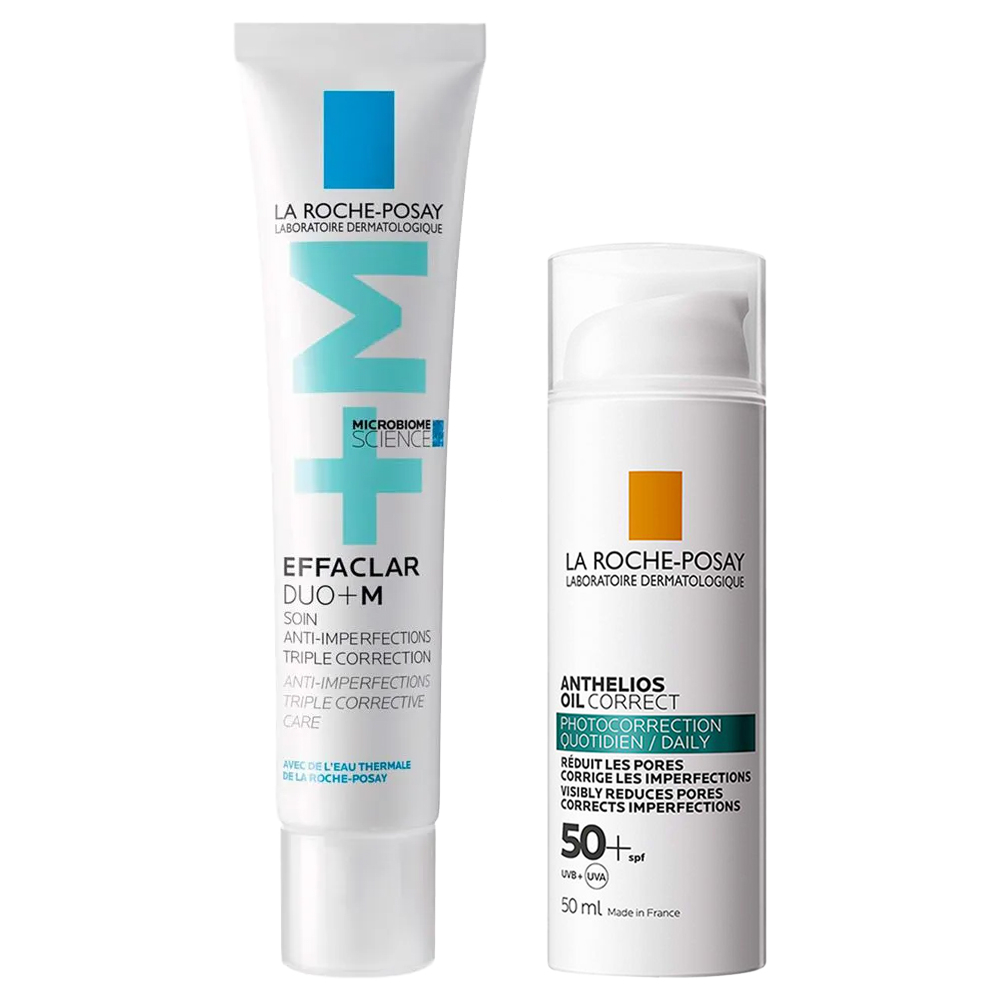 Rutina La Roche Posay Protección Y Corrección Piel Con Imperfecciones