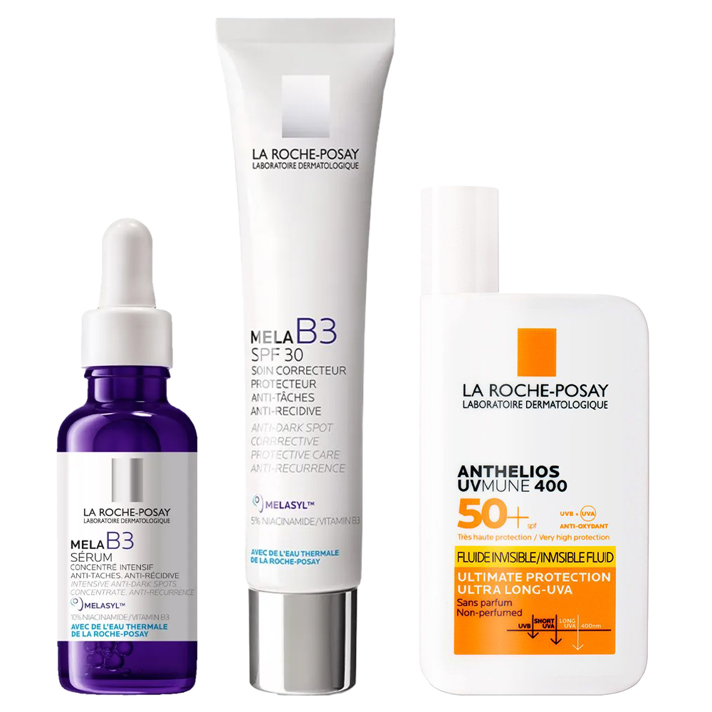 Rutina La Roche Posay Corrección De Manchas Y Protección Solar