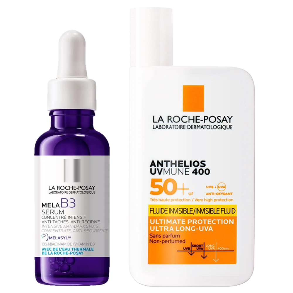 Rutina La Roche Posay Tratamiento Antimanchas Con Protección Solar