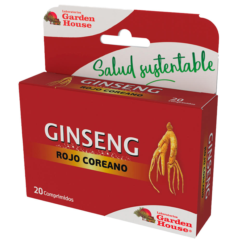 Garden House Ginseng Rojo Coreano X 20 Comprimidos