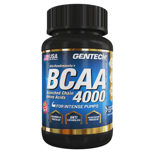 Gentech Bcaa 4000 X 120 Comprimidos