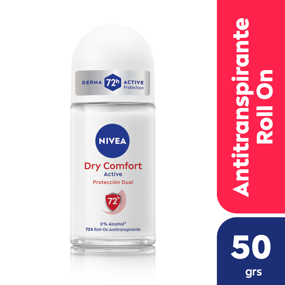 Nivea Desodorante Femenino Dry Comfort Roll On