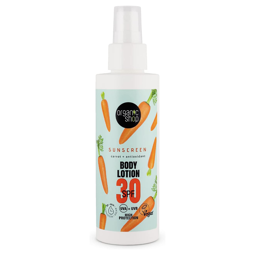 Organic Shop Protector Solar Corporal Carrot Fps30