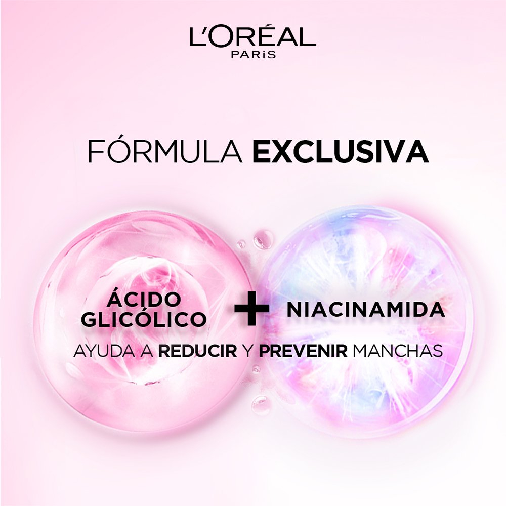 Loreal Paris Glycolic Bright Crema Día Anti-manchas Fps30