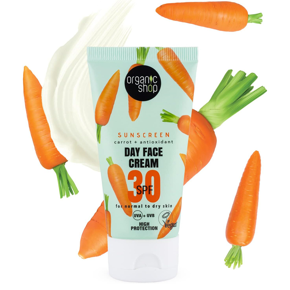 Organic Shop Crema Facial De Día Fps30