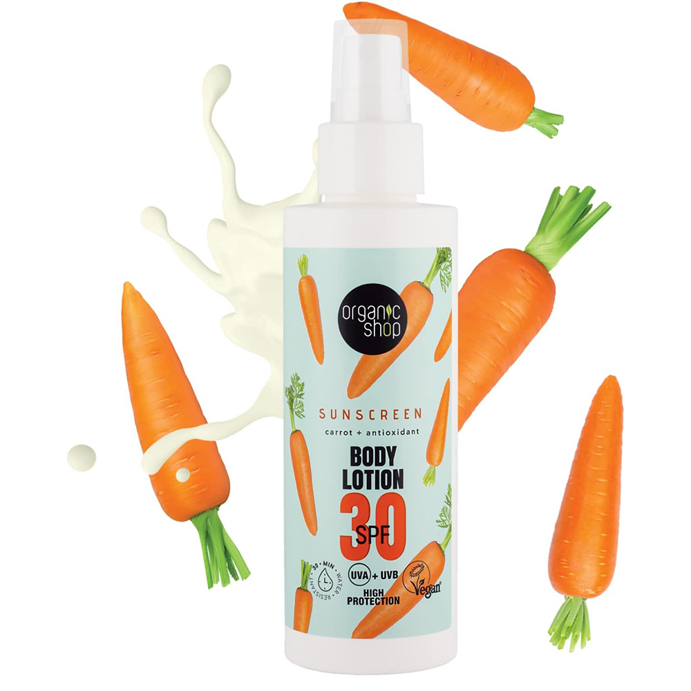 Organic Shop Protector Solar Corporal Carrot Fps30