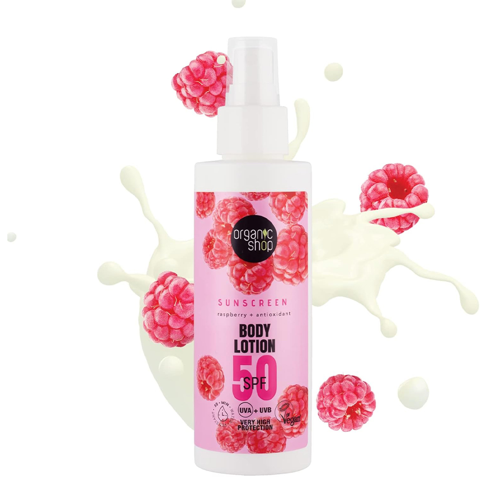 Organic Shop Protector Solar Corporal Raspberry Fps50