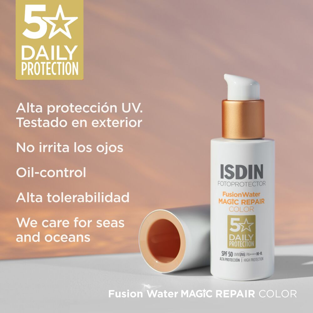 Fotoultra Isdin Spf50 Age Repair Color Fusion Water 5 Stars