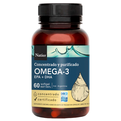 Natier Omega 3 Dha Epa Cápsulas