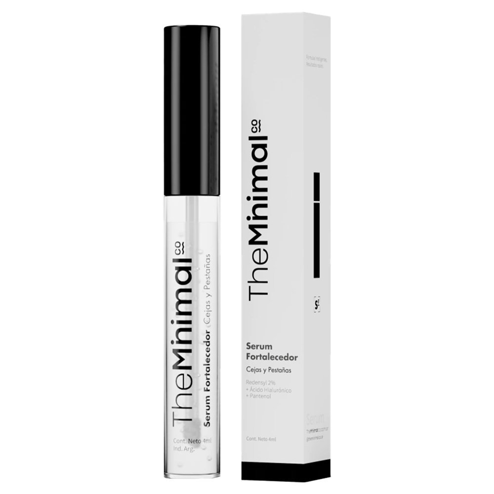 The Minimal Co Serum Fortalecedor De Cejas Y Pestañas