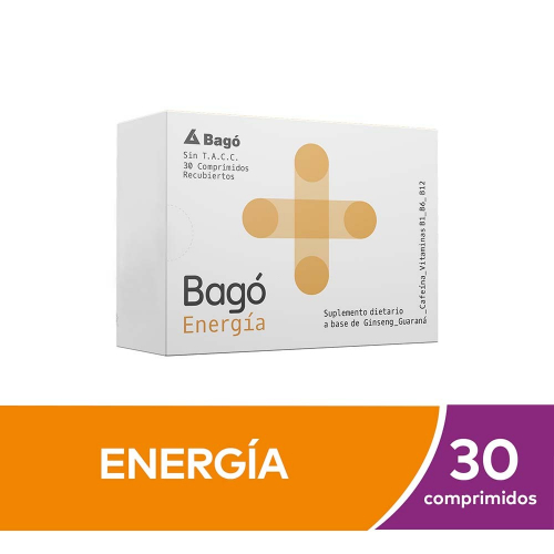 Bagó+ Energía Suplemento Dietario