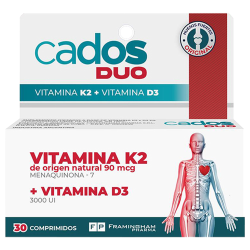 Cados Dúo Vitamina K2 + Vitamina D3