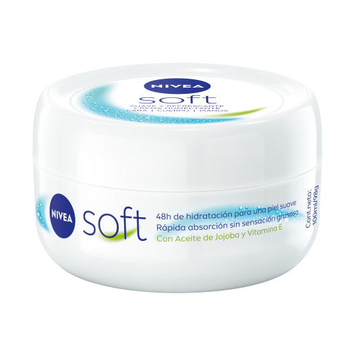 Nivea Soft Crema Hidratante Intensiva X 100ml