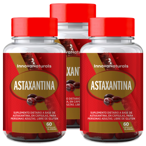 Pack 3 Innovanaturals Astaxantina