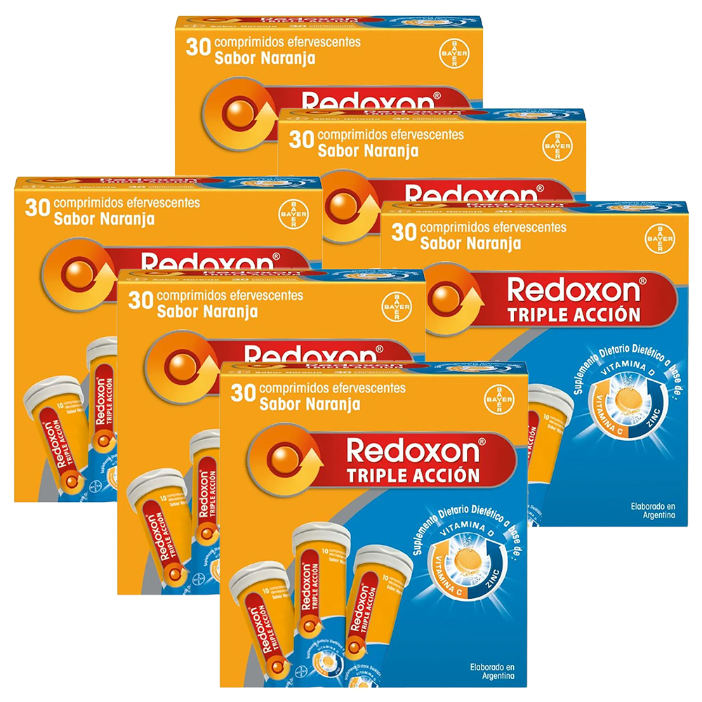 Pack 6 Redoxon Triple Acción X 30 Comprimidos