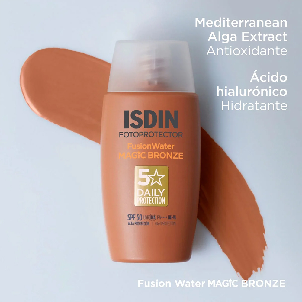 Fotoprotector Isdin Spf50 Fusion Water Color 5 Stars