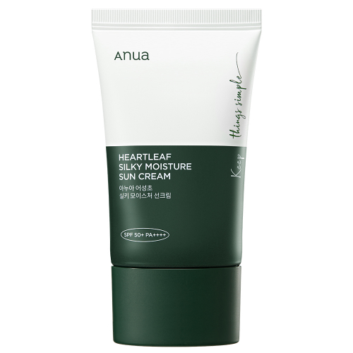 Anua Heartleaf Silky Moisture Suncream Facial