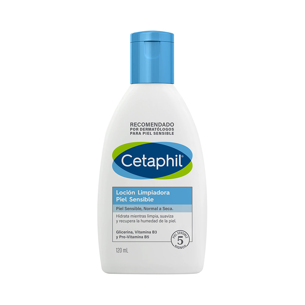 Cetaphil Loción Limpiadora Pieles Secas Y Sensibles X 120ml