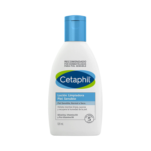 Cetaphil Loción Limpiadora Pieles Secas Y Sensibles X 120ml