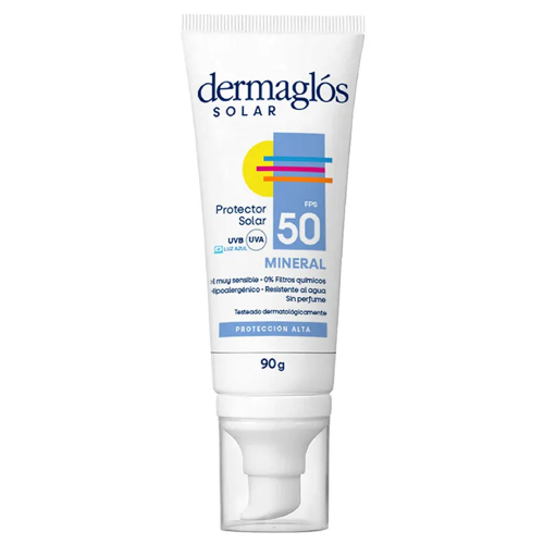 Dermaglós Mineral Protector Solar Fps50 Piel Extra Sensible