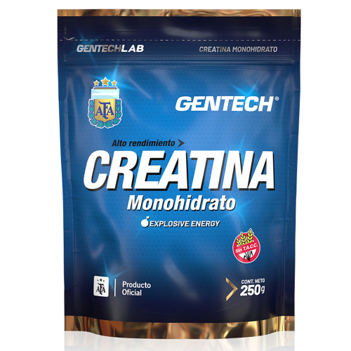 Gentech Creatina Monohidrato Polvo X 250 Gramos