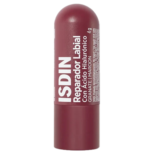 Isdin Reparador Labial Stick Con ácido Hialurónico Granate