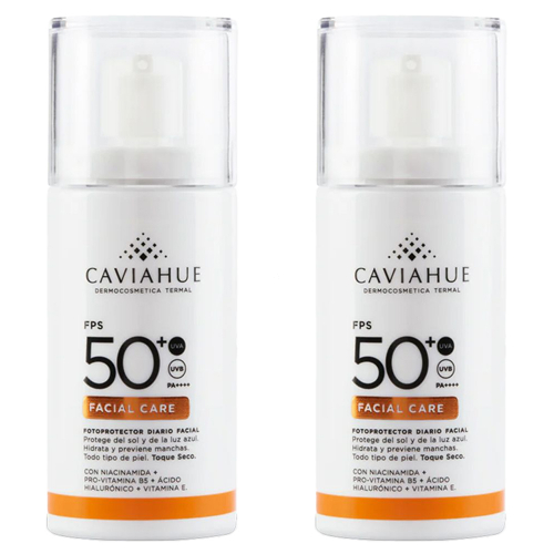 Pack 2 Caviahue Protector Solar Facial Care Fps50