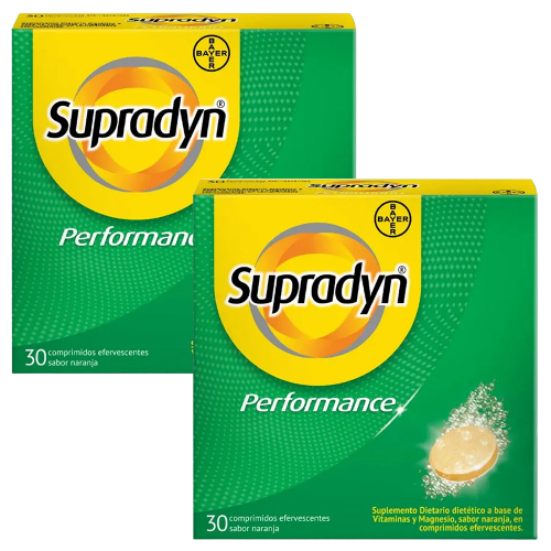 Pack 2 Supradyn Performance X 30 Comprimidos Efervescentes