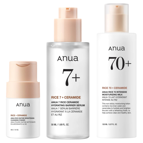 Rutina Anua Rice Ceramide Facial Regeneradora Piel Sensible