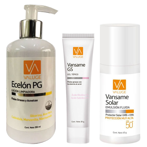 Rutina Valuge Facial Completa Piel Mixta A Grasa