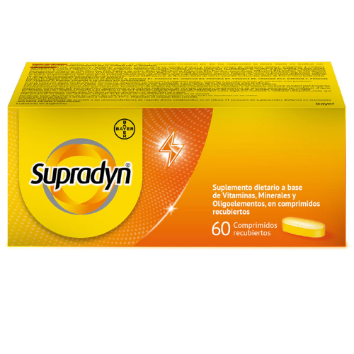 Supradyn Vitaminas Y Minerales X 60 Comprimidos