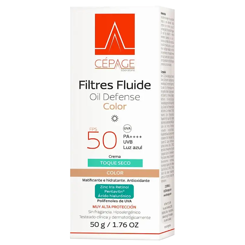 Cepage Filtres Fluide Oil Defense Color Solar Facial