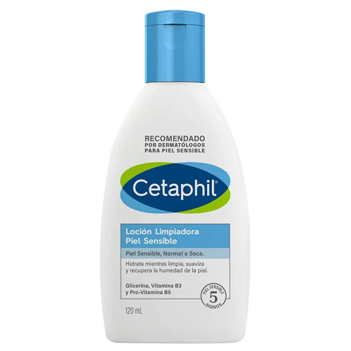 Cetaphil Loción Limpiadora Pieles Secas Y Sensibles X 120ml