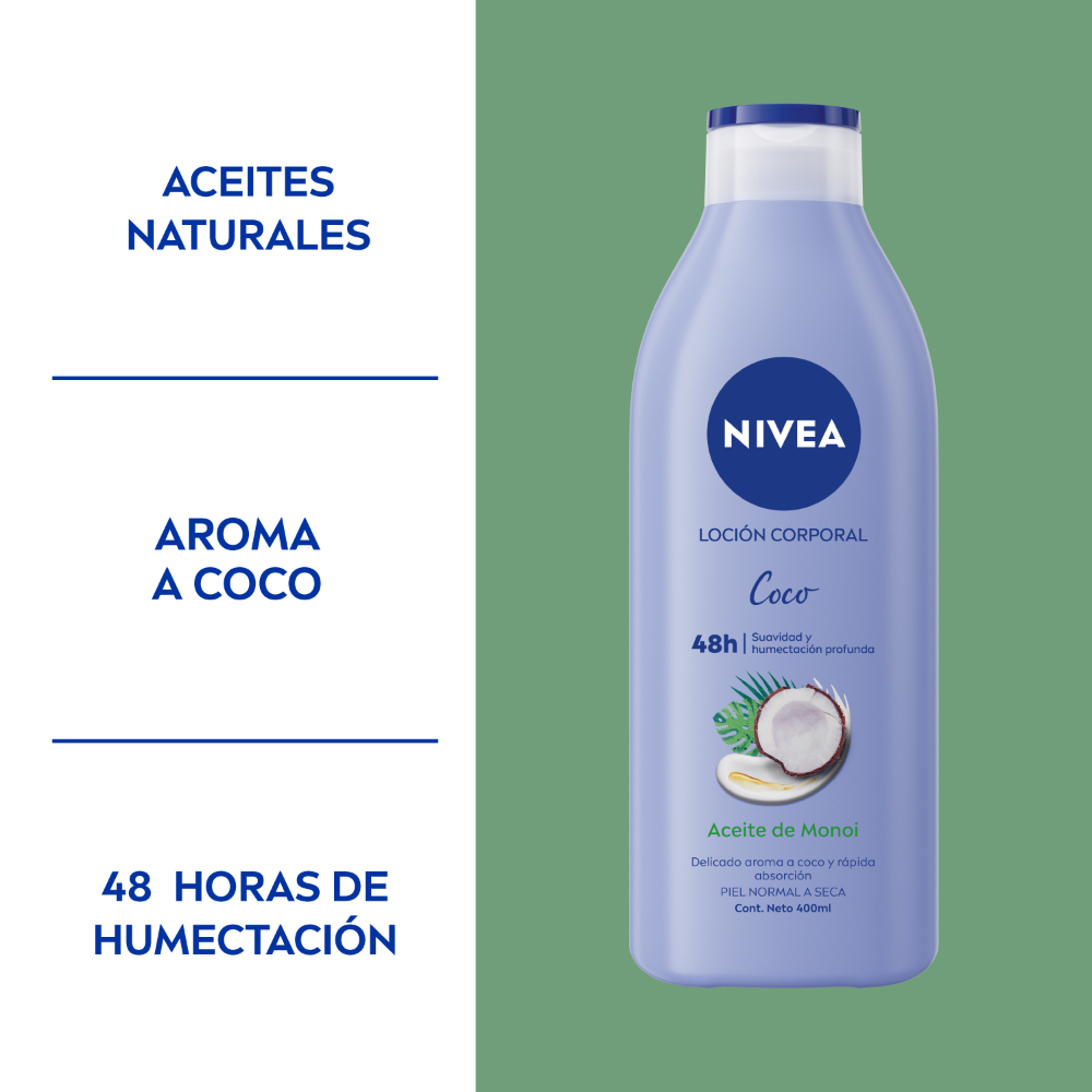 Nivea Loción Corporal Coco O Vainilla