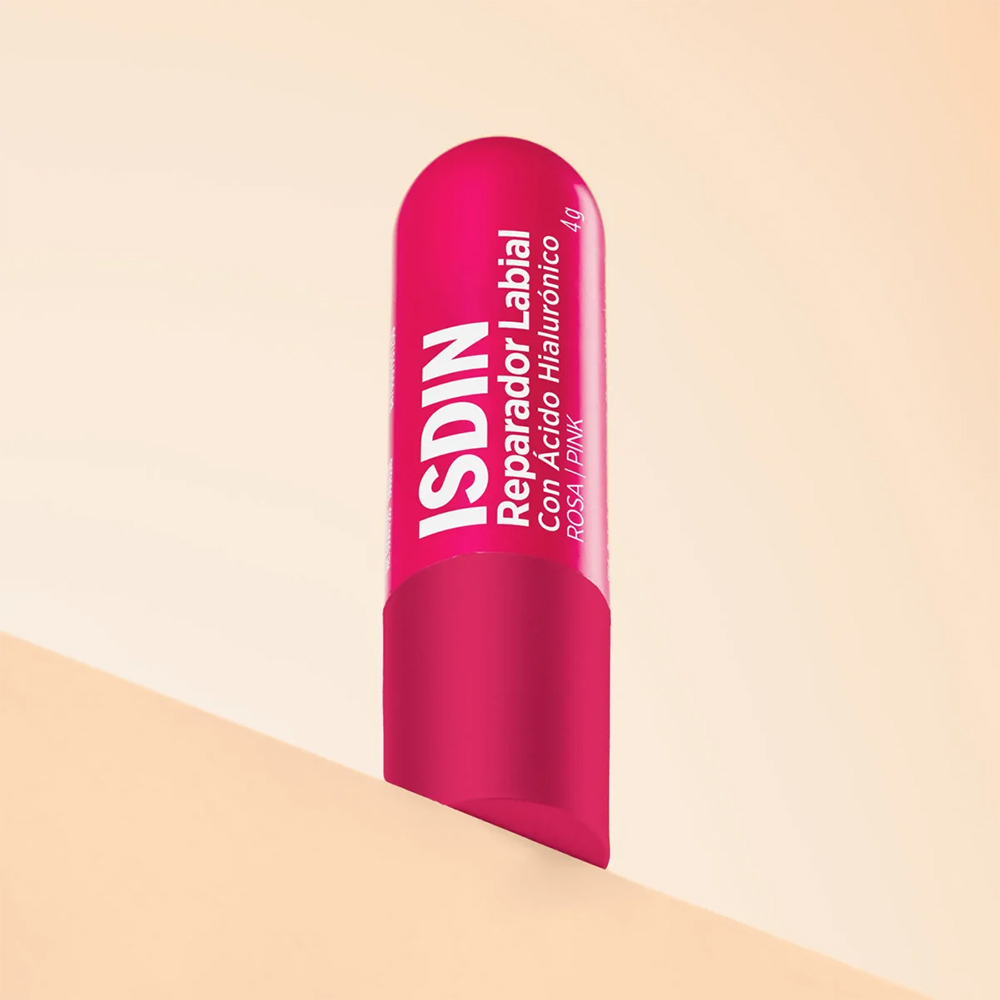 Isdin Reparador Labial Stick Con ácido Hialurónico Rosa