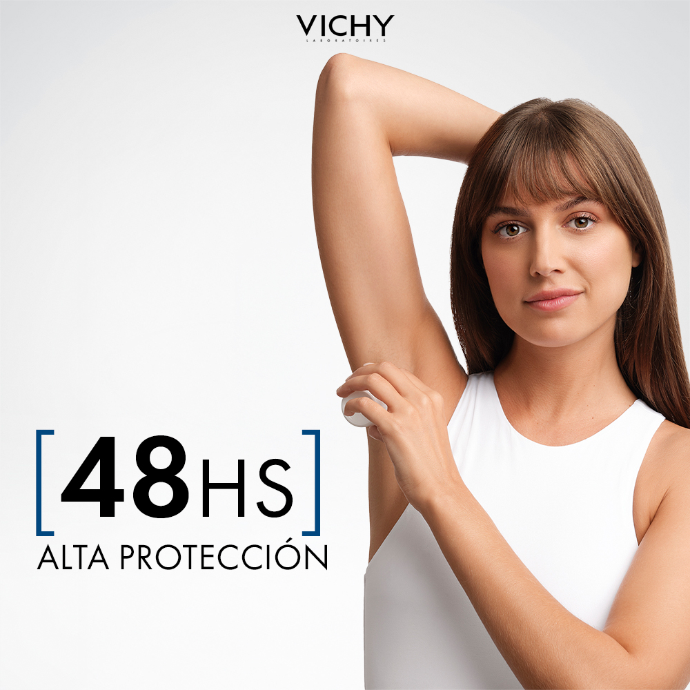 Vichy Desodorante Mineral Roll On Sin Sales De Aluminio
