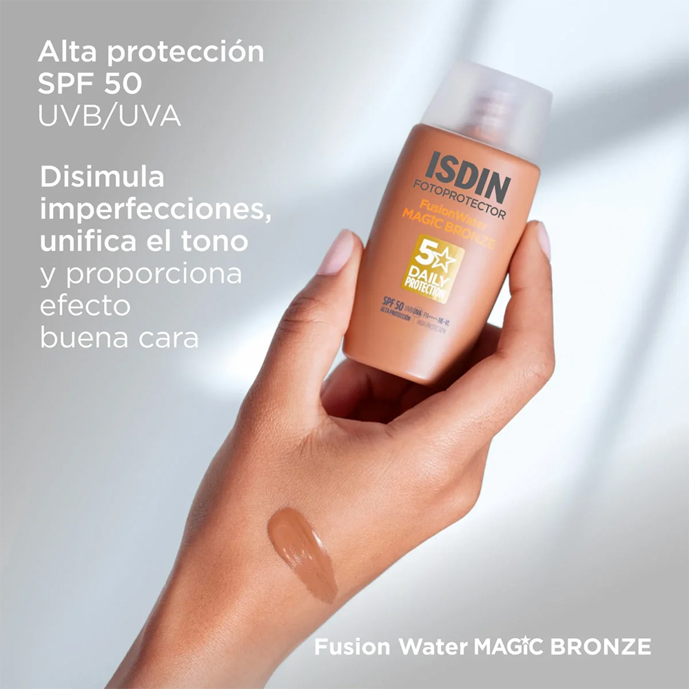 Fotoprotector Isdin Spf50 Fusion Water Color 5 Stars