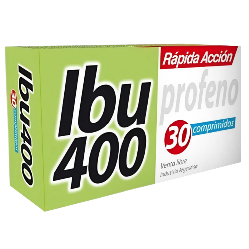 Ibu 400 Rápida Acción Ibuprofeno 400mg