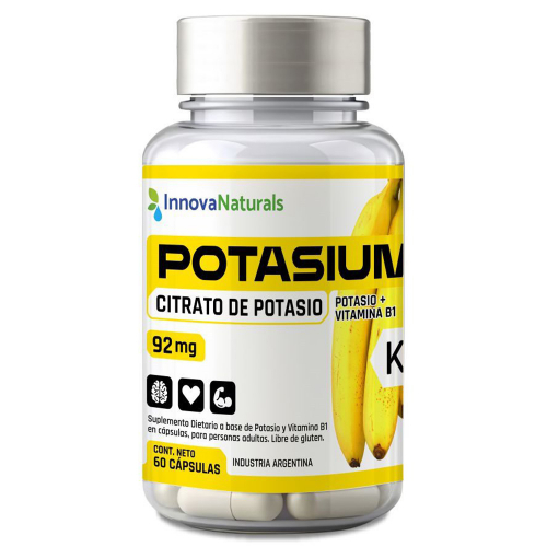 Innovanaturals Potassium + B1 Suplemento Dietario