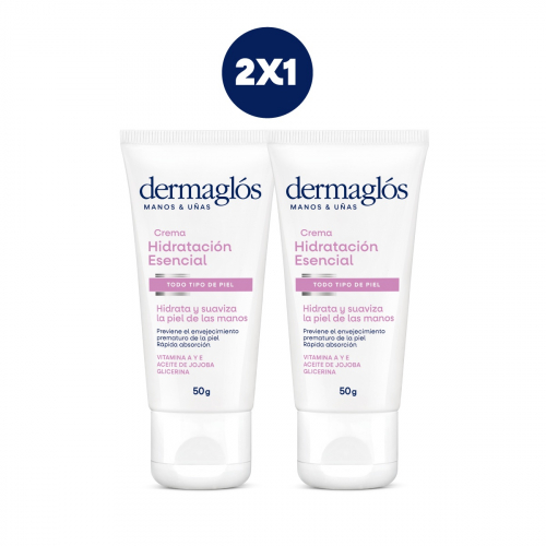 Pack 2 Dermaglós Corporal Crema Manos Hidratante