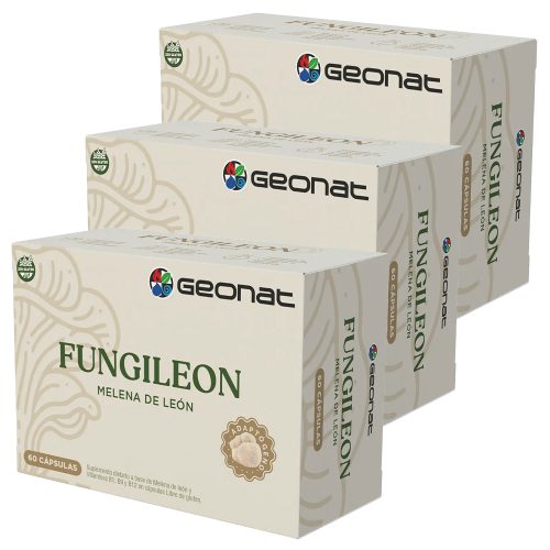 Pack 3 Geonat Fungileon Melena De León Suplemento